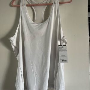 White Athleta Chi tank in 1X